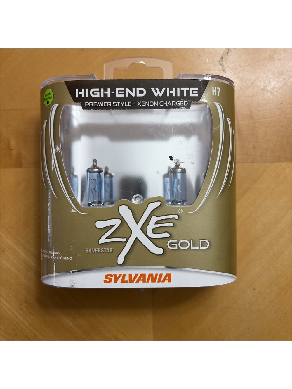 SYLVANIA H7 SilverStar zXe Gold Halogen Headlight Bulb, 2 Pack